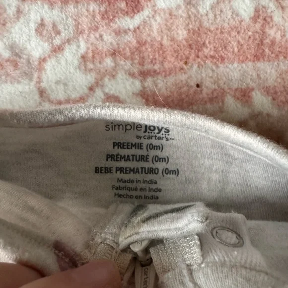 Bundle of Baby Girl’s Preemie Onesies - Picture 9 of 9